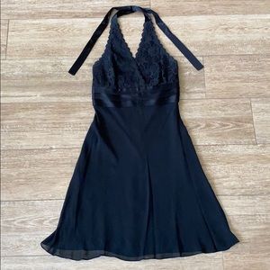 Jones New York Black Halter Dress